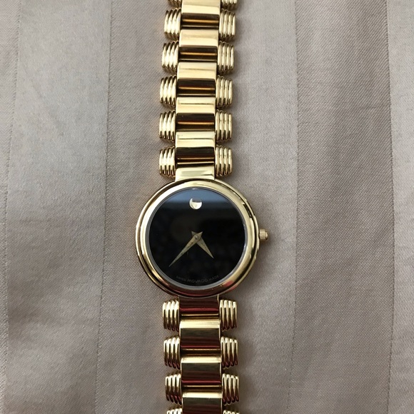 Movado Gold Serenade Swiss Quartz Watch - Picture 5 of 8